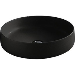 Раковина-чаша ArtCeram Cognac 48 см COL002 17 00 nero matt, чёрный матовый - фото 