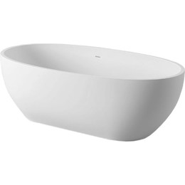 Ванна каменная ArtCeram File 2.0 169х87 см FLW001 05, белый матовый - фото 