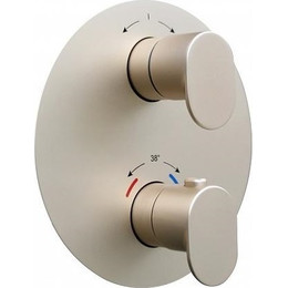 Смеситель для ванны с термостатом Kerama Marazzi Ole 67638EKM.M0.071, золотой атласный - фото 
