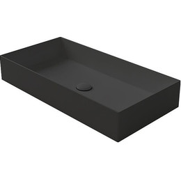 Раковина-чаша Simas Agile 80 см AG80 Nero Matt*0, чёрный матовый - фото 