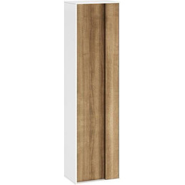 Пенал подвесной Ravak Step 43 см X000001420, белый/орех - фото 
