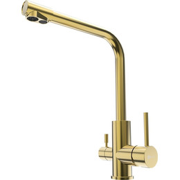 Смеситель для кухни Lemark Expert LM5061G, золото - фото 