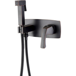 Набор для гигиенического душа Lemark Nubira LM6219ORB, черный - фото 