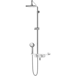 Душевая стойка с термостатом Lemark Tropic LM7008C - фото 