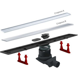 Трап Pestan (BETTOSERB) Confluo Frameless Line 55 см 13701230, хром матовый (под плитку) - фото 