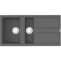 Кухонная мойка Omoikiri Kitagawa 100-2 GB 4993805, графит, Цвет производителя: графит - фото 