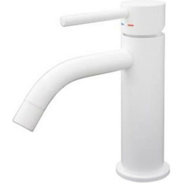 Смеситель для раковины Paffoni Light LIG071BO, белый матовый - фото 