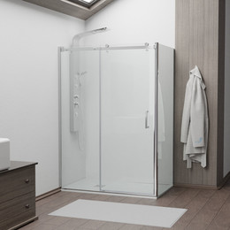 Душевое ограждение RGW TO-44 150х100 см 02074450-11 (стекло 8 мм), хром/прозрачное - фото 