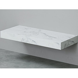 Столешница Velvex Unit 120 см st.UNI.120-630, белый мрамор - фото 