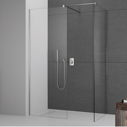 Душевое ограждение Radaway Modo New III 140x85 см (стекло 8 мм), хром/прозрачное - фото 