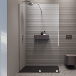 Душевая перегородка Radaway Furo Walk-in 150x200 см 10106788-01-01L (стекло 8 мм), хром/прозрачное - фото 