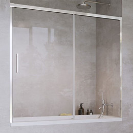 Шторка для ванны Radaway Idea PN DWJ 140 см 10003140-01-01R, хром/прозрачное - фото 