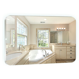 Зеркало Azario Паллада Led 80 см - фото 