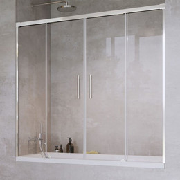 Шторка для ванны Radaway Idea PN DWD 170 см 10004170-01-01, хром/прозрачное - фото 