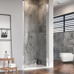 Душевая дверь Radaway Nes 8 DWJ I 80 см 10076080-01-01R (стекло 8 мм), хром/прозрачное - фото 