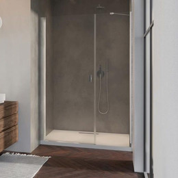 Душевая дверь Radaway Nes DWS 140 см 10028140-01-01L, хром/прозрачное - фото 