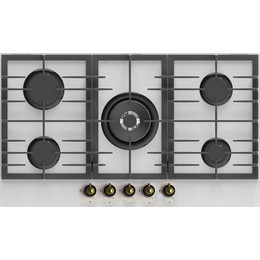 Газовая варочная поверхность MBS PG-905WH Classic (белое стекло) - фото 