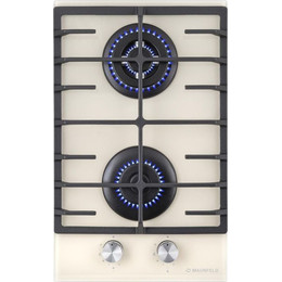 Газовая варочная поверхность Maunfeld EGHG.32.63CBG/G Domino (бежевое стекло) - фото 