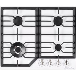Газовая варочная поверхность Kuppersberg FS 603 W Silver - фото 
