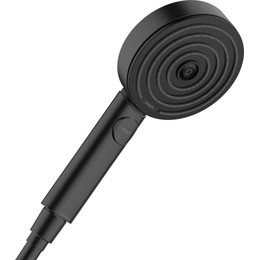 Ручной душ Hansgrohe Pulsify Select 105 3jet Relaxation 24110670, черный матовый - фото 