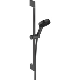Душевой гарнитур Hansgrohe Pulsify Select 65 см 105 3jet Relaxation 24160670, черный матовый - фото 