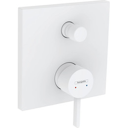 Смеситель для ванны Hansgrohe Finoris 76415700, белый матовый - фото 