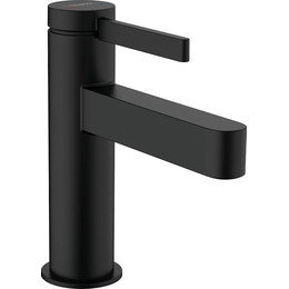 Смеситель для раковины Hansgrohe Finoris 76010670, черный матовый - фото 