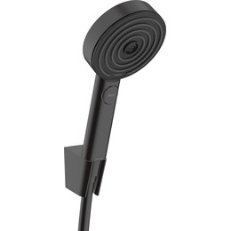 Душевой гарнитур Hansgrohe Pulsify Select 105 3jet Relaxation 24302670, черный матовый - фото 