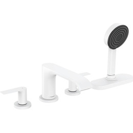 Смеситель для ванны Hansgrohe Vivenis 75444700, белый матовый - фото 
