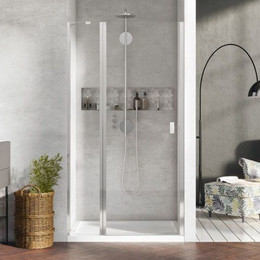 Душевая дверь Radaway Nes 8 DWJ II 80 см 10083080-01-01L (стекло 8 мм), хром/прозрачное - фото 