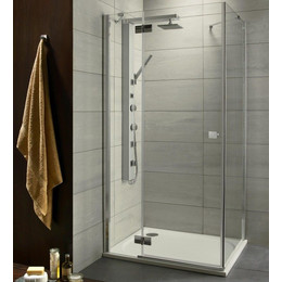 Душевое ограждение Radaway Almatea KDJ 80x90 см 32146-01-01NL, хром/прозрачное - фото 
