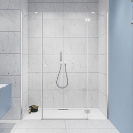 Душевая дверь Radaway Torrenta DWJS 190 см R, хром/прозрачное - фото 