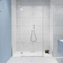 Душевая дверь Radaway Torrenta DWJS 190 см L, хром/прозрачное - фото 