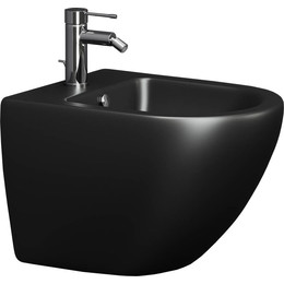 Биде подвесное Ceramicanova Metropol CN4003MB, черный матовый - фото 