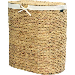 Корзина для белья WasserKraft Dill WB-610-L, цвет светло-коричневый - фото 