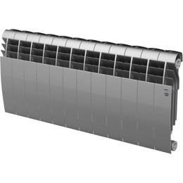 Радиатор Royal Thermo Biliner 350 Silver Satin 960х430 мм (12 секций) - фото 