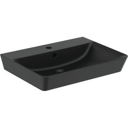 Раковина подвесная Ideal Standard Connect Air 60 см E0298V3, черный матовый - фото 