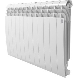 Радиатор Royal Thermo Biliner Alum 500 Bianco Traffico 970х580 мм (12 секций) - фото 