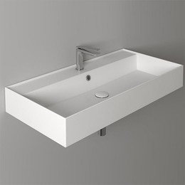 Раковина подвесная Simas Agile 91 см AG91 bi*1 - фото 