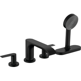 Смеситель для ванны Hansgrohe Vivenis 75444670, черный матовый - фото 