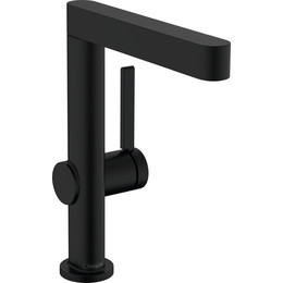 Смеситель для раковины Hansgrohe Finoris 76060670, черный матовый - фото 