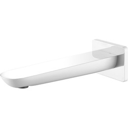 Излив для ванны Lemark Melange LM4981CW, хром/белый - фото 