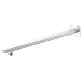 Кронштейн стеновой Lemark Melange 417 мм LM4987CW, хром/белый - фото 