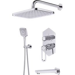 Душевая система для ванны Lemark Prizma LM3922C - фото 