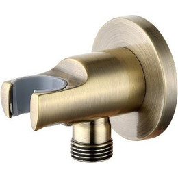 Шланговое подсоединение с держателем Lemark Villa LM4885B, бронза - фото 