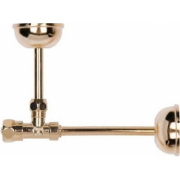 Жесткая подводка воды для бачка унитаза Magliezza 9088-DO, золото - фото 