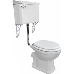 Унитаз-компакт Magliezza Retro 7009 (механизм слива хром) - фото 