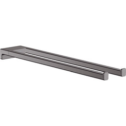 Полотенцедержатель Hansgrohe AddStoris 41770340, шлифованный черный хром - фото 