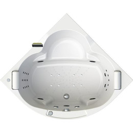 Ванна гидромассажная Радомир Сорренто 130x130 см (Гидромассаж "Люкс" Chrome) - фото 