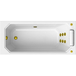 Ванна гидромассажная Радомир Уэльс 170x75 см (Гидромассаж "Стандарт" Gold) - фото 